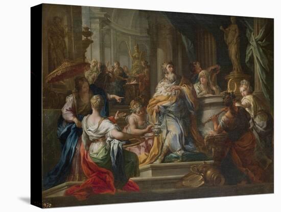 The Idolatry of King Solomon-Sebastiano Conca-Premier Image Canvas