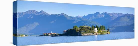 The Idyllic Isola Dei Pescatori and Isola Bella, Borromean Islands, Lake Maggiore, Piedmont, Italy-Doug Pearson-Premier Image Canvas