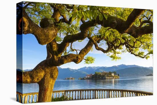 The Idyllic Isola Dei Pescatori and Isola Bella, Borromean Islands, Lake Maggiore, Piedmont, Italy-Doug Pearson-Premier Image Canvas