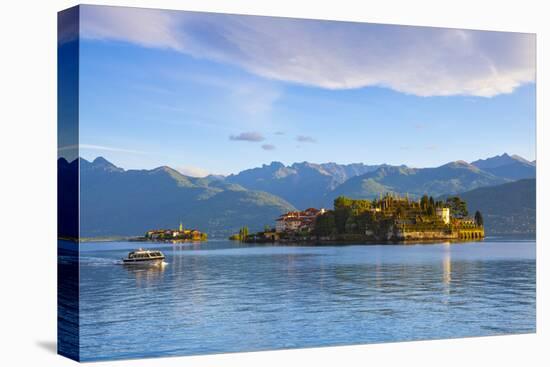 The Idyllic Isola Dei Pescatori and Isola Bella, Borromean Islands, Lake Maggiore, Piedmont, Italy-Doug Pearson-Premier Image Canvas