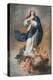 The Immaculate Conception, C.1680 (Oil on Canvas)-Bartolome Esteban Murillo-Premier Image Canvas