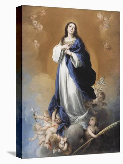 The Immaculate Conception-Bartolome Esteban Murillo-Premier Image Canvas