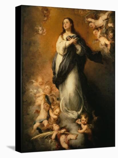 The Immaculate Conception-Bartolome Esteban Murillo-Premier Image Canvas