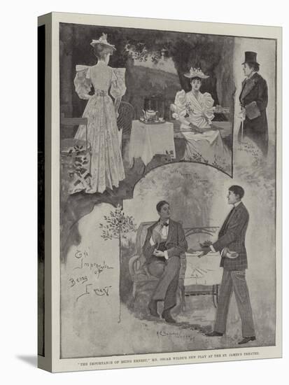 The Importance of Being Ernest, Mr Oscar Wilde's New Play at the St James's Theatre-Henry Charles Seppings Wright-Premier Image Canvas