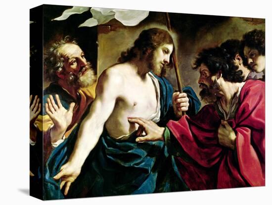 The Incredulity of St. Thomas-Guercino (Giovanni Francesco Barbieri)-Premier Image Canvas