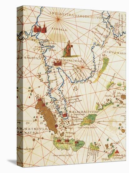 The Indian Ocean and Part of Asia and Africa: Malaysia and Islands of Java and Sumatra-Battista Agnese-Premier Image Canvas