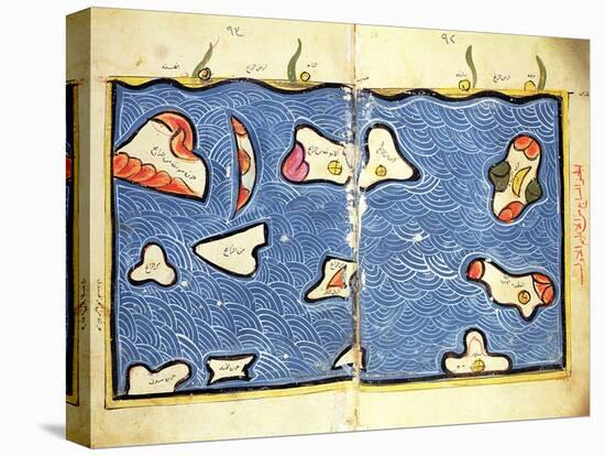 The Indian Ocean, from an Atlas-Abu Abdallah Muhammad Al-Idrisi-Premier Image Canvas