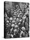 The Indian Sikh Troops from Punjab, Boarding the Troop Transport in the Penang Harbor-Carl Mydans-Premier Image Canvas