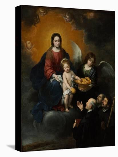 The Infant Christ Distributing Bread to the Pilgrims, 1678-Bartolomé Estebàn Murillo-Premier Image Canvas