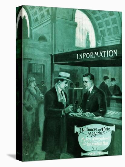 The Information Man-Charles H. Dickson-Premier Image Canvas