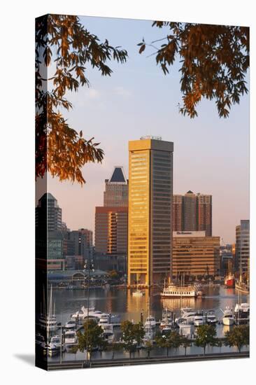 The Inner Harbor, Baltimore.-Jon Hicks-Premier Image Canvas