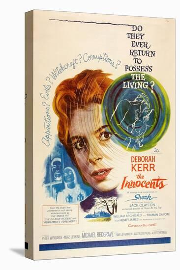 The Innocents Art: Center: Deborah Kerr, 1961-null-Stretched Canvas