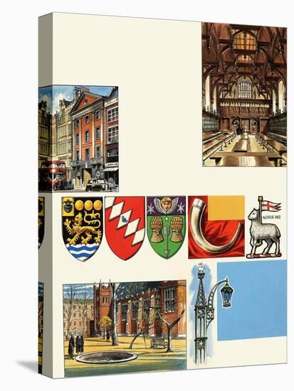 The Inns of Court: the Middle Temple-Escott-Premier Image Canvas