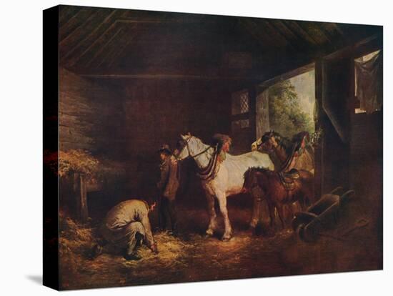 'The Inside of a Stable', 1791, (c1915)-George Morland-Premier Image Canvas