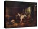 'The Inside of a Stable', 1791, (c1915)-George Morland-Premier Image Canvas