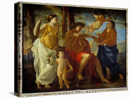 The Inspiration of the Poet, 17Th Century (Oil on Canvas)-Nicolas Poussin-Premier Image Canvas