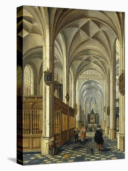 The Interior of a Church, 1625-Peter Neefs The Elder-Premier Image Canvas