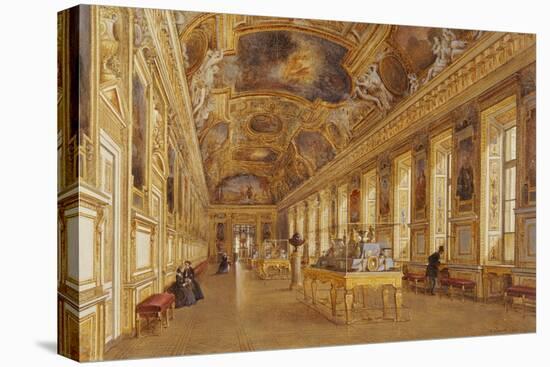 The Interior of the Louvre, the Galerie d'Apollon-Victor Duval-Premier Image Canvas