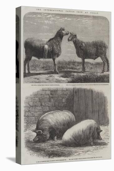The International Cattle Show at Poissy-Friedrich Wilhelm Keyl-Premier Image Canvas