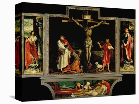 The Isenheim Altar, Closed, circa 1515-Matthias Grünewald-Premier Image Canvas