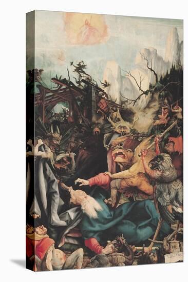 The Isenheim Altarpiece, Right Wing: the Temptation of Saint Anthony-Matthias Grünewald-Premier Image Canvas