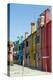 The Island of Burano, Near Venice, Italy-Natalie Tepper-Stretched Canvas