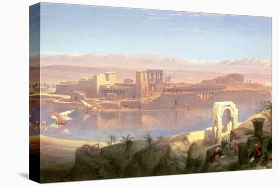 The Island of Philae, Nubia-David Roberts-Premier Image Canvas
