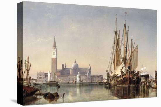 The Island of San Giorgio Maggiore, Venice, 1862-Edward William Cooke-Premier Image Canvas