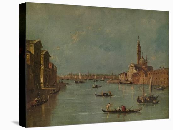 'The Island of San Giorgio, Venice', c1770, (1938)-Francesco Guardi-Premier Image Canvas