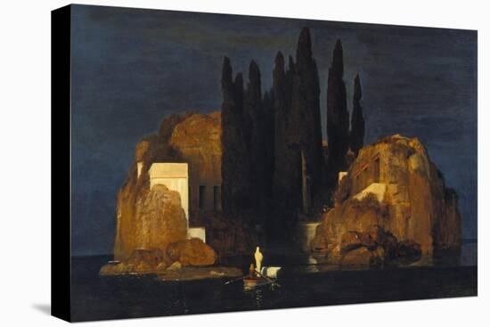 The Isle of the Dead (First Version), 1880-Arnold Bocklin-Premier Image Canvas