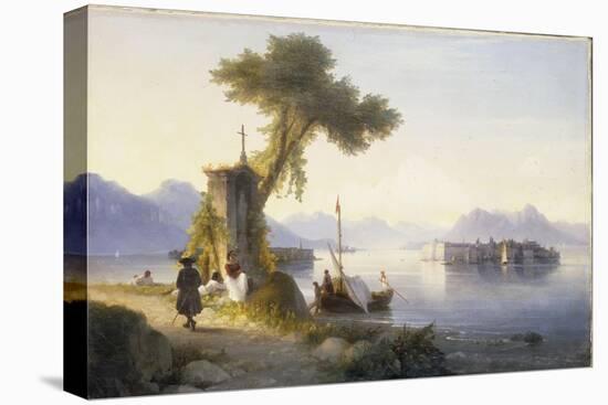 The Isola Bella on Lago Maggiore, 1843-Ivan Konstantinovich Aivazovsky-Premier Image Canvas