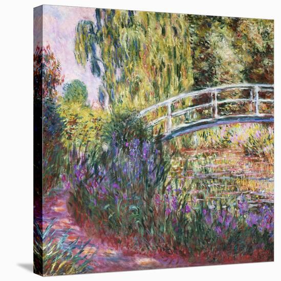 The Japanese Bridge, Pond with Water Lilies, 1900-Claude Monet-Premier Image Canvas