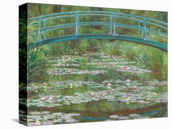 The Japanese Footbridge, 1899-Claude Monet-Premier Image Canvas