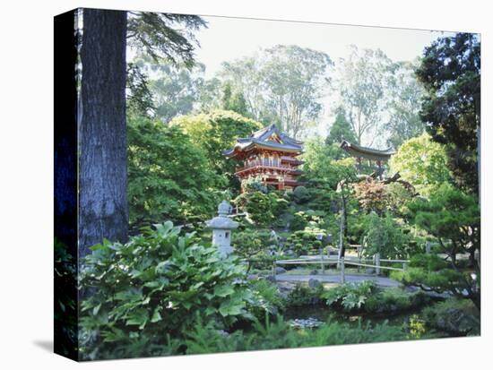 The Japanese Tea Garden, Golden Gate Park, San Francisco, California, USA-Fraser Hall-Premier Image Canvas