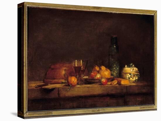 The Jar of Olives. Painting by Jean Simeon Chardin (1699-1779), 1760. Oil on Canvas. Dim: 0.71 X 0.-Jean-Baptiste Simeon Chardin-Premier Image Canvas