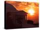 The Jefferson Memorial is Seen at the End of a Record High Temperature Day-null-Premier Image Canvas