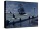 The Jetty at Le Havre, Bad Weather, 1870-Claude Monet-Premier Image Canvas