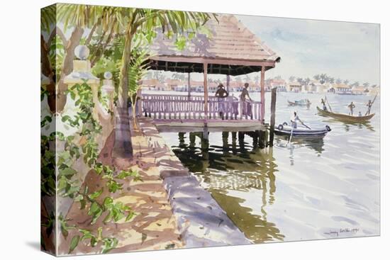 The Jetty, Cochin, 1991-Lucy Willis-Premier Image Canvas