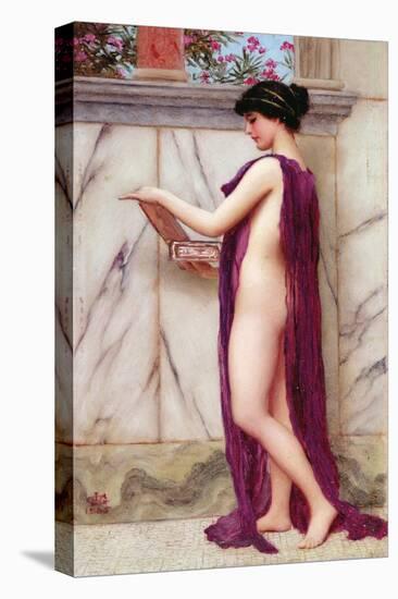 The Jewel Box (A Precious Gift), 1905 (Oil on Panel)-John William Godward-Premier Image Canvas