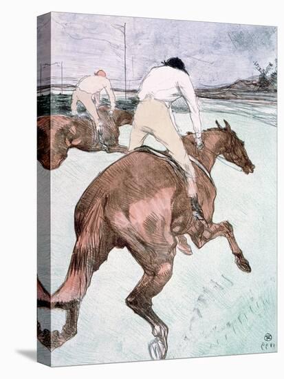 The Jockey, 1899-Henri de Toulouse-Lautrec-Premier Image Canvas