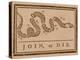 The Join Or Die Print Was a Political Cartoon Created by Benjamin Franklin-Stocktrek Images-Premier Image Canvas