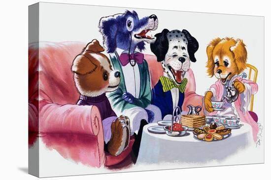 The Jolly Dogs-Francis Phillipps-Premier Image Canvas