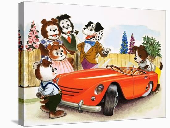 The Jolly Dogs-Francis Phillipps-Premier Image Canvas