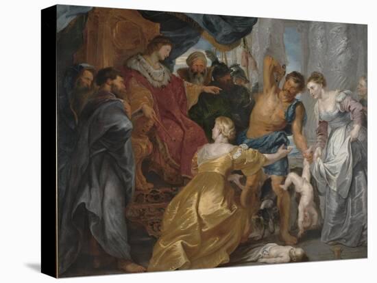 The Judgement of Solomon, c. 1617-Peter Paul Rubens-Premier Image Canvas
