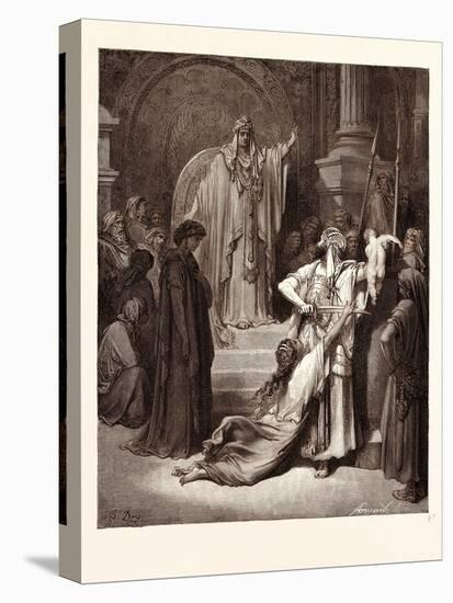 The Judgment of Solomon-Gustave Dore-Premier Image Canvas
