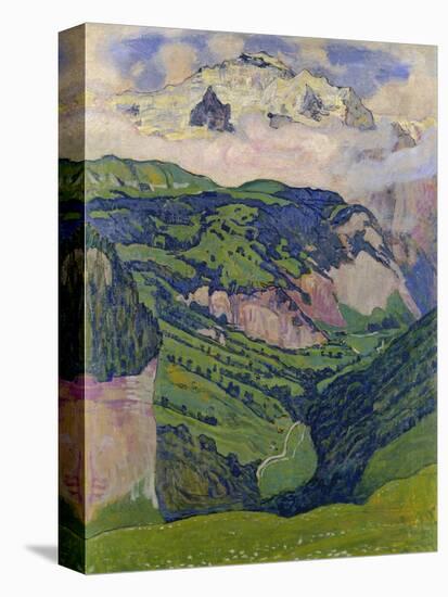 The Jungfrau, View from the Isenfluh, 1902-Ferdinand Hodler-Premier Image Canvas