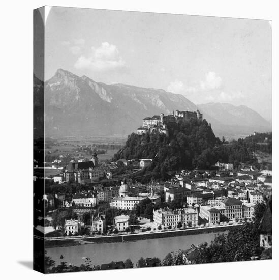 The Kapuzinerberg, Salzburg, Austria, C1900-Wurthle & Sons-Premier Image Canvas