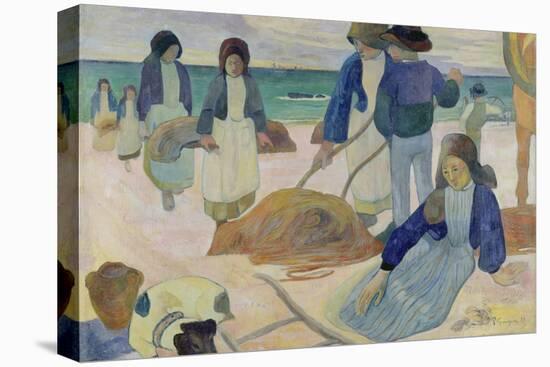 The Kelp Gatherers (II) (Ramasseuses de varech (II)). 1889-Paul Gauguin-Premier Image Canvas