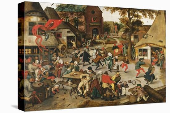 The Kermesse of St. George-Pieter Brueghel the Younger-Premier Image Canvas