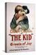 The Kid, Jackie Coogan, Charles Chaplin, 1921-null-Stretched Canvas